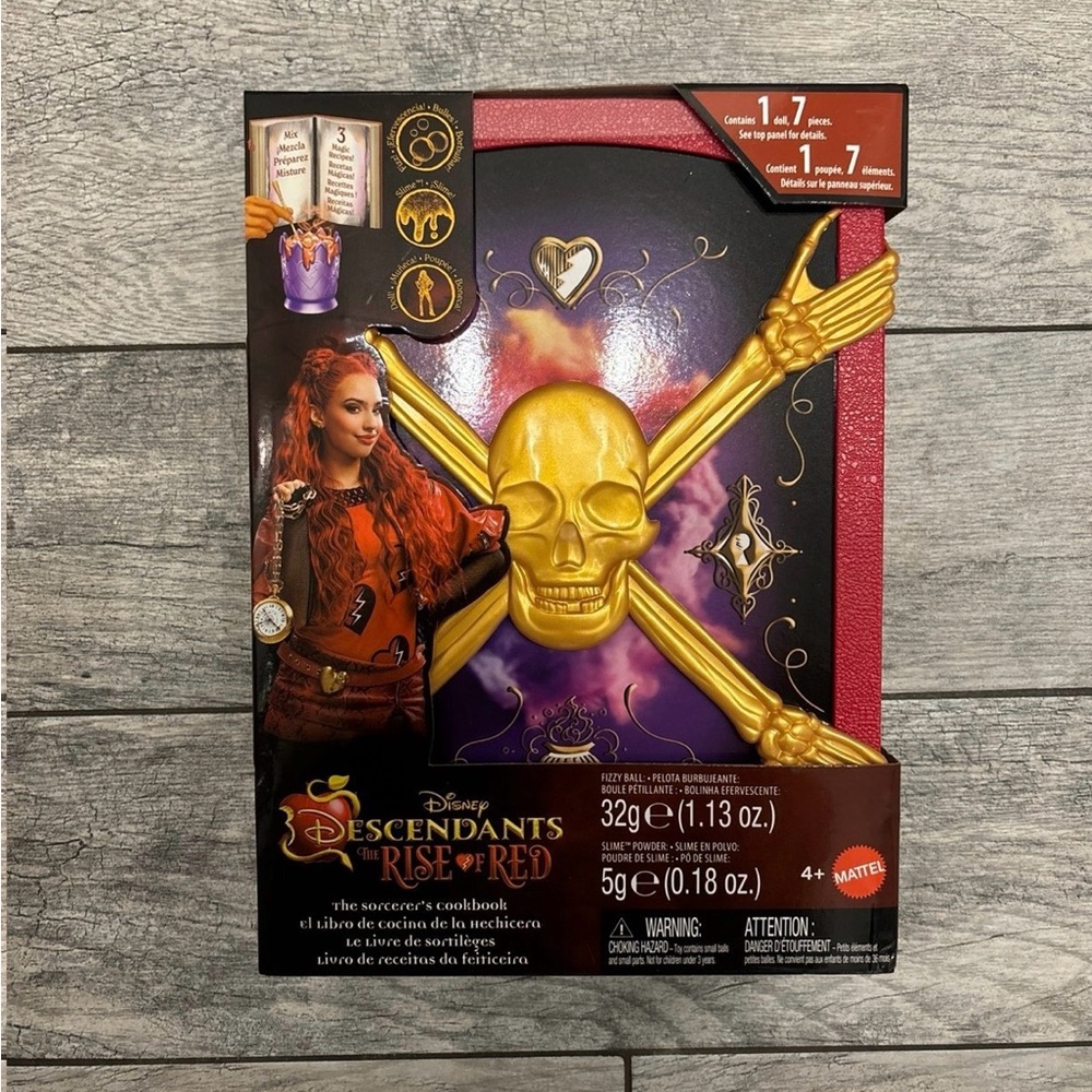 Disney Descendants The Rise of Red The Sorcerer’s Cookbook